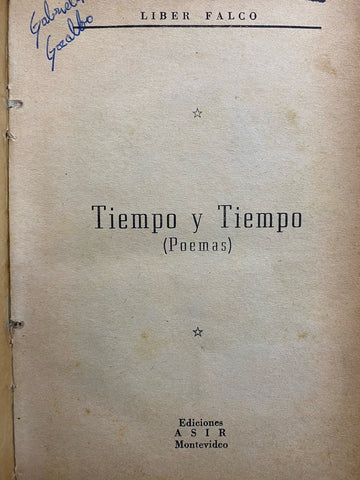TIEMPO Y TIEMPO.. | Líber Falco