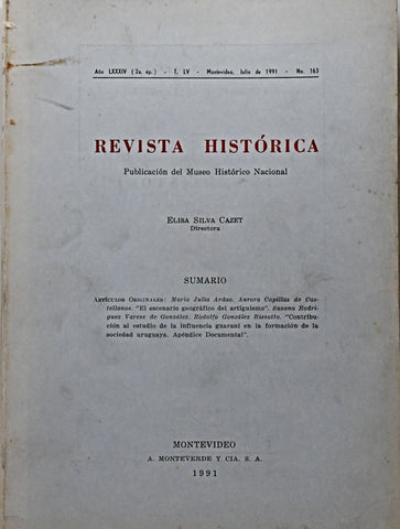 REVISTA HISTORICA.. | Elisa Silva Cazet