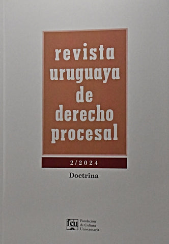 REVISTA URUGUAYA DE DERECHO PROCESAL 2/2024..