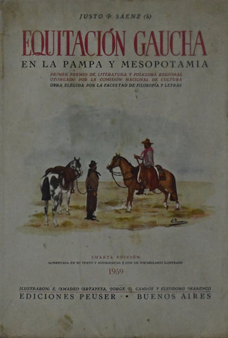 EQUITACION GAUCHA.. | Justo Pablo (h) Sáenz