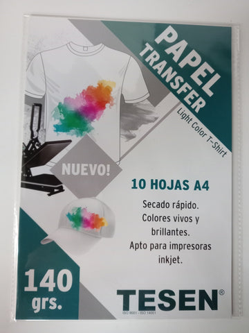 PAPEL TRANSFER 140GRS A4.. | Pocho