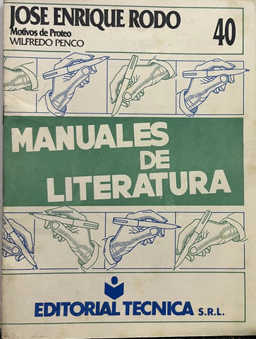MANUALES DE LITERATURA 40.. | WILFREDO PENCO