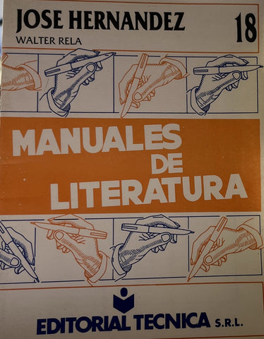 MANUALES DE LITERATURA 18.. | Walter Rela