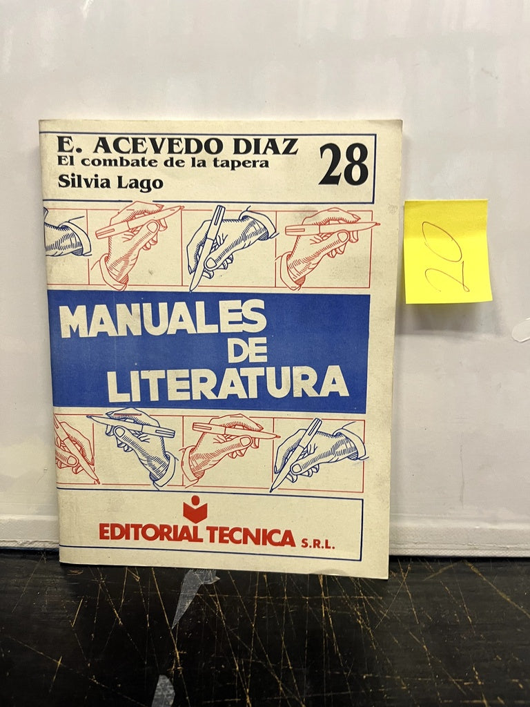 MANUALES DE LITERATURA 28.. | SILVIA LAGO