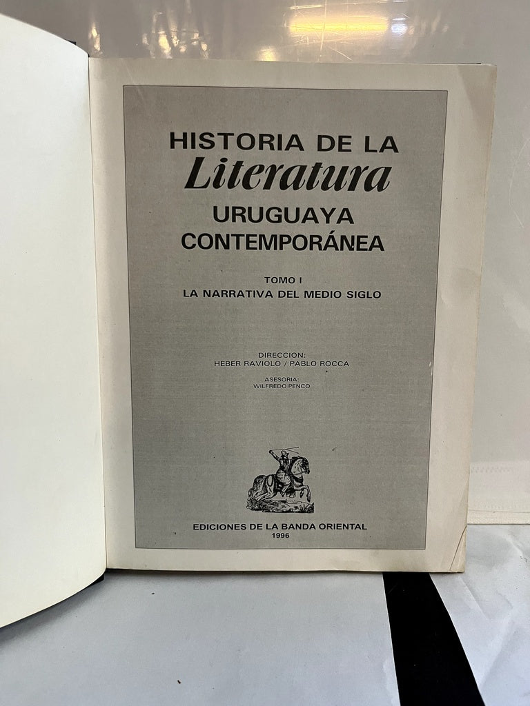 HISTORIA DE LA LITERATURA URUGUAYA CONTEMPORANEA (2 TOMOS).. | HEBER RAVIOLO