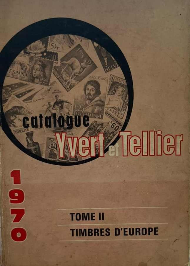 CATALOGUE YVERT ET TELLIER 1970 | Anónimo
