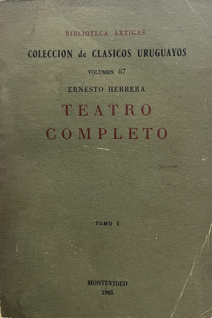 TEATRO COMPLETO.. | Ernesto Herrera