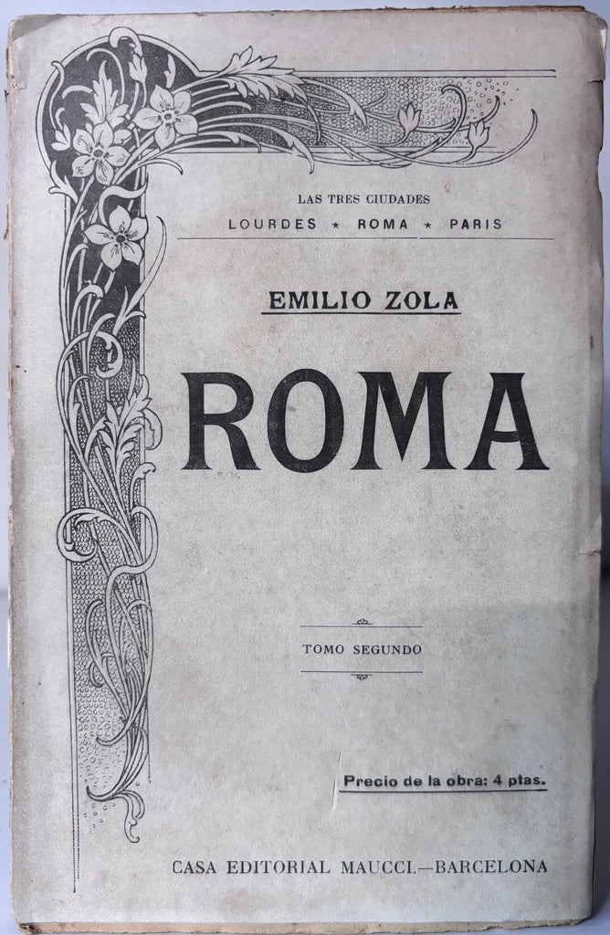 ROMA  | EMILIO ZOLA