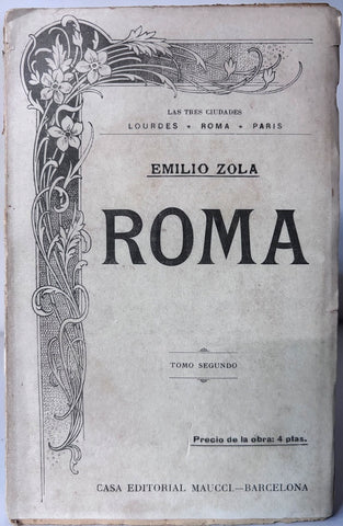ROMA  | EMILIO ZOLA
