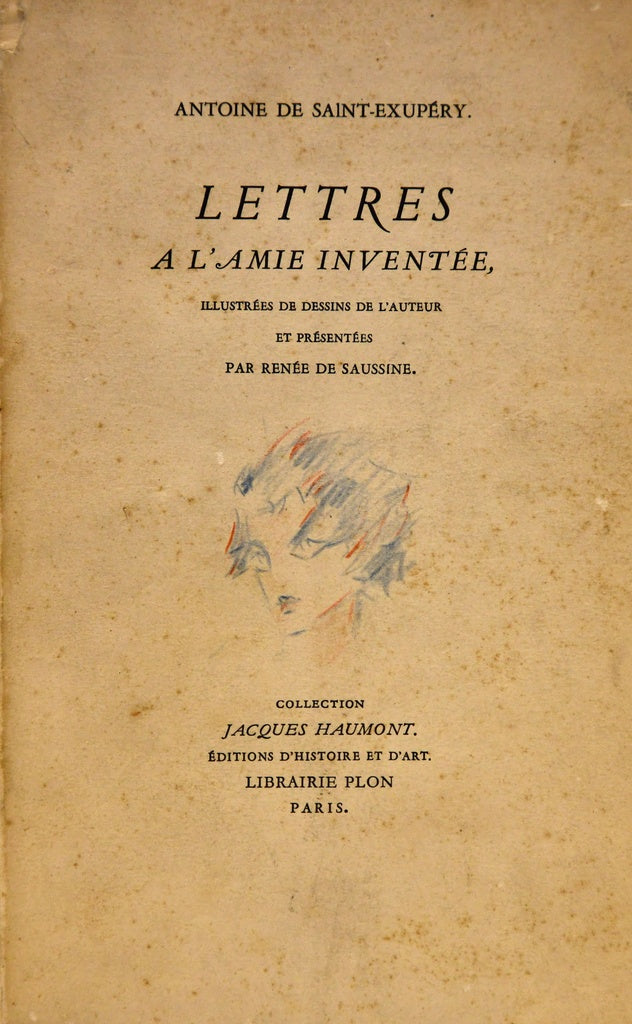 LETTRES A LAMIE INVENTEE | Antoine  de Saint-Exupéry