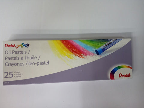 *OLEO PASTEL PENTEL X 25 | sin autor