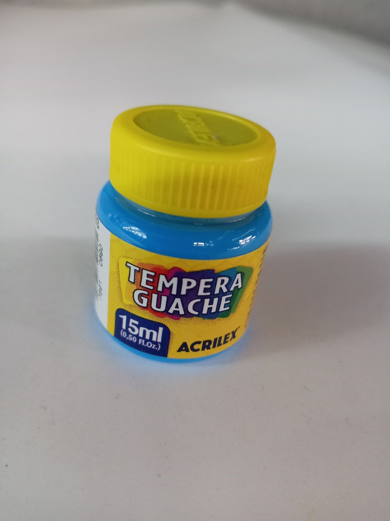 TEMPERA AZUL CELESTE  15ML..