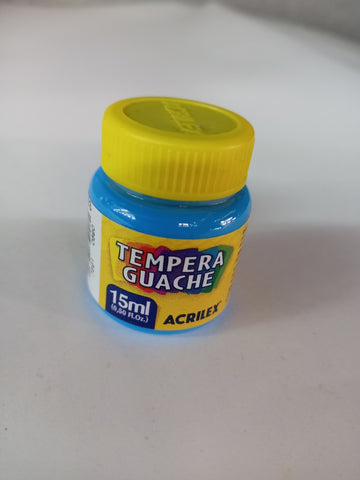 TEMPERA AZUL CELESTE  15ML..