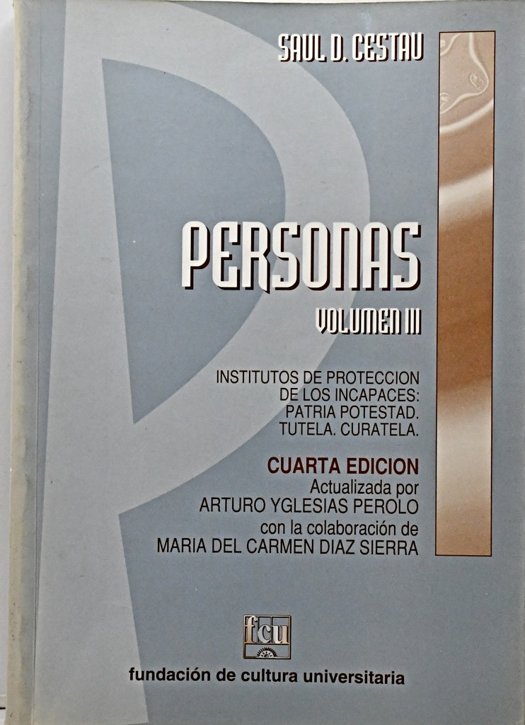 PERSONAS. VOL. 3. | Saul D. Cestau