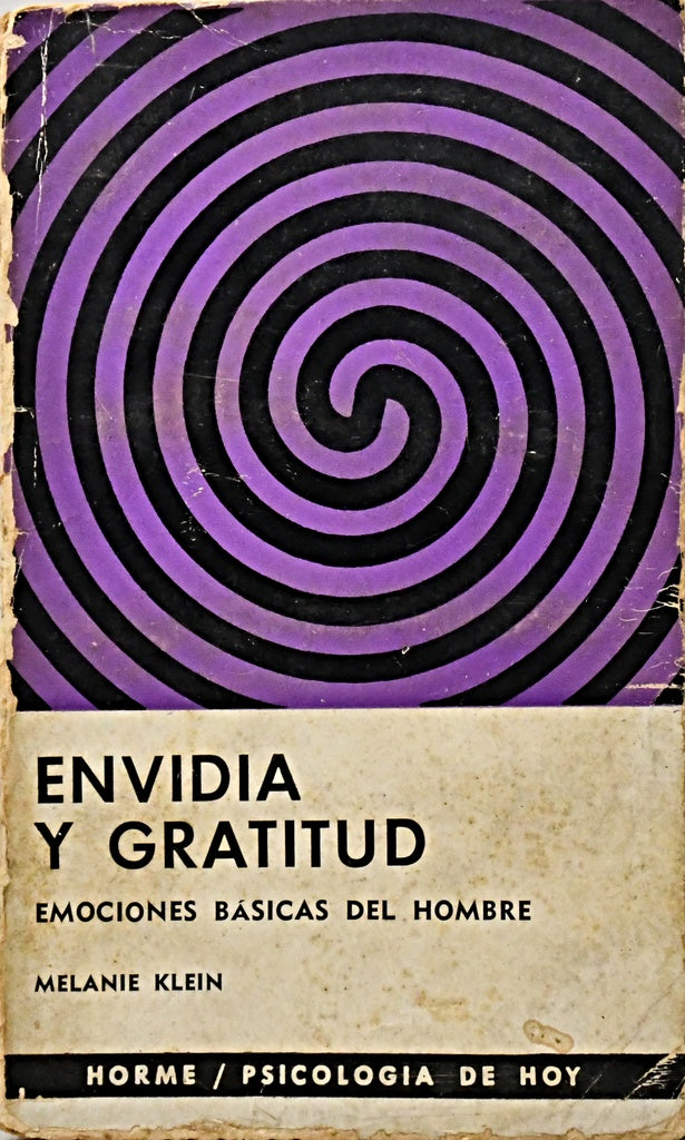 ENVIDIA Y GRATITUD.. | Melanie Klein
