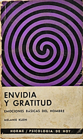 ENVIDIA Y GRATITUD.. | Melanie Klein