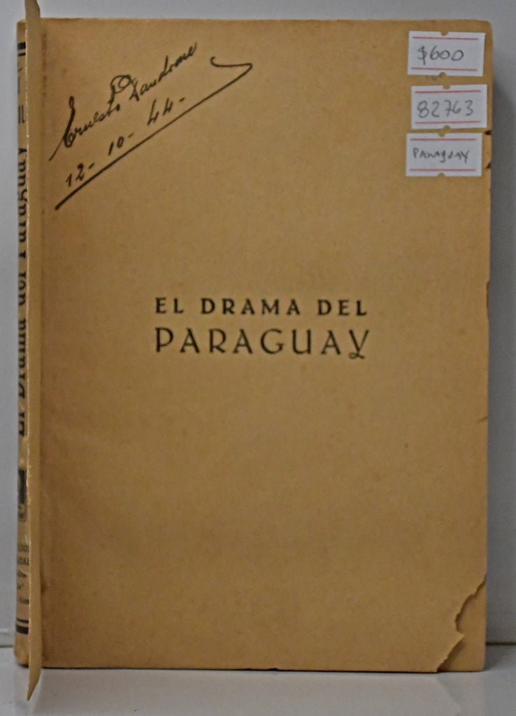 EL DRAMA DEL PARAGUAY.. | Elio Colle
