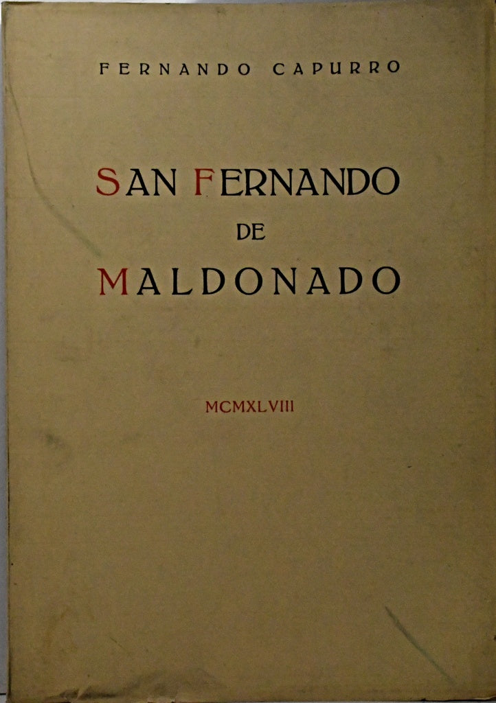SAN FERNANDO DE MALDONADO.. | Fernando Capurro