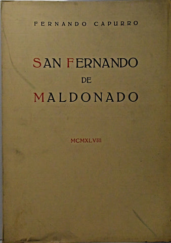 SAN FERNANDO DE MALDONADO.. | Fernando Capurro