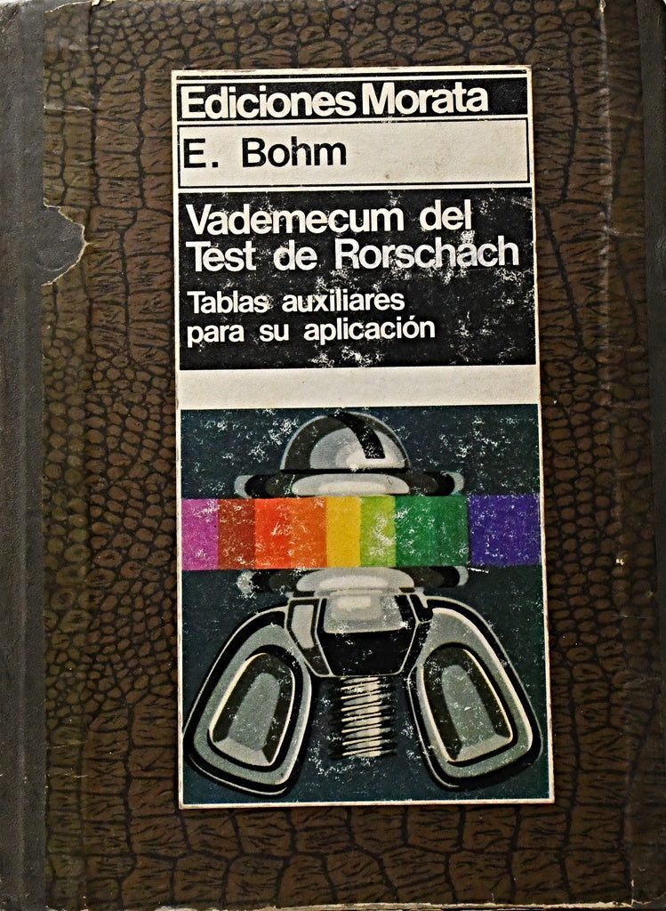 VADEMECUM DEL TEST DE RORSCHACH.. | Edwald  Bohm