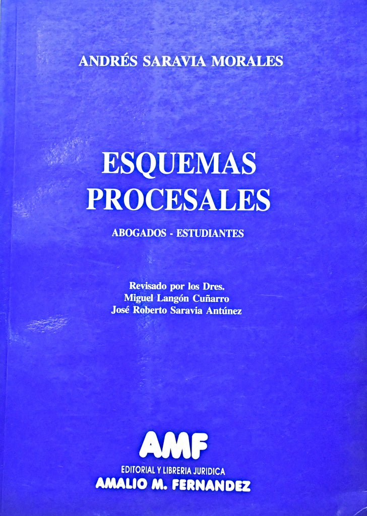 ESQUEMAS PROCESALES.. | Andrés  Saravia Morales