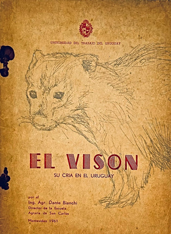 EL VISON : SU CRÍA EN EL URUGUAY.. | Dante Bianchi