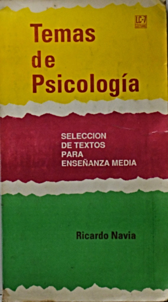 TEMAS DE PSICOLOGIA .. | Ricardo  Navia