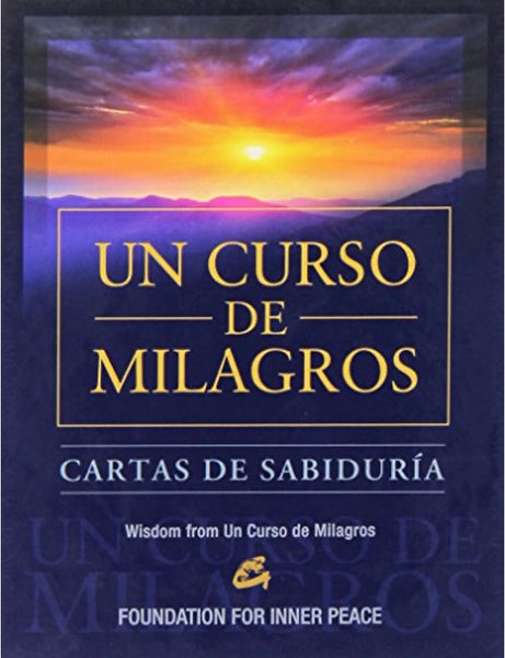 CURSO DE MILAGROS, UN. CARTAS DE SABIDURIA..
