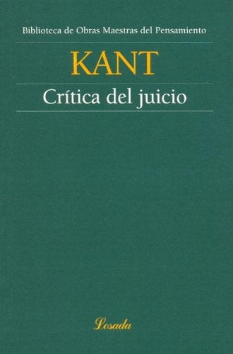 CRITICA DEL JUICIO (O.M.P) | IMMANUEL KANT